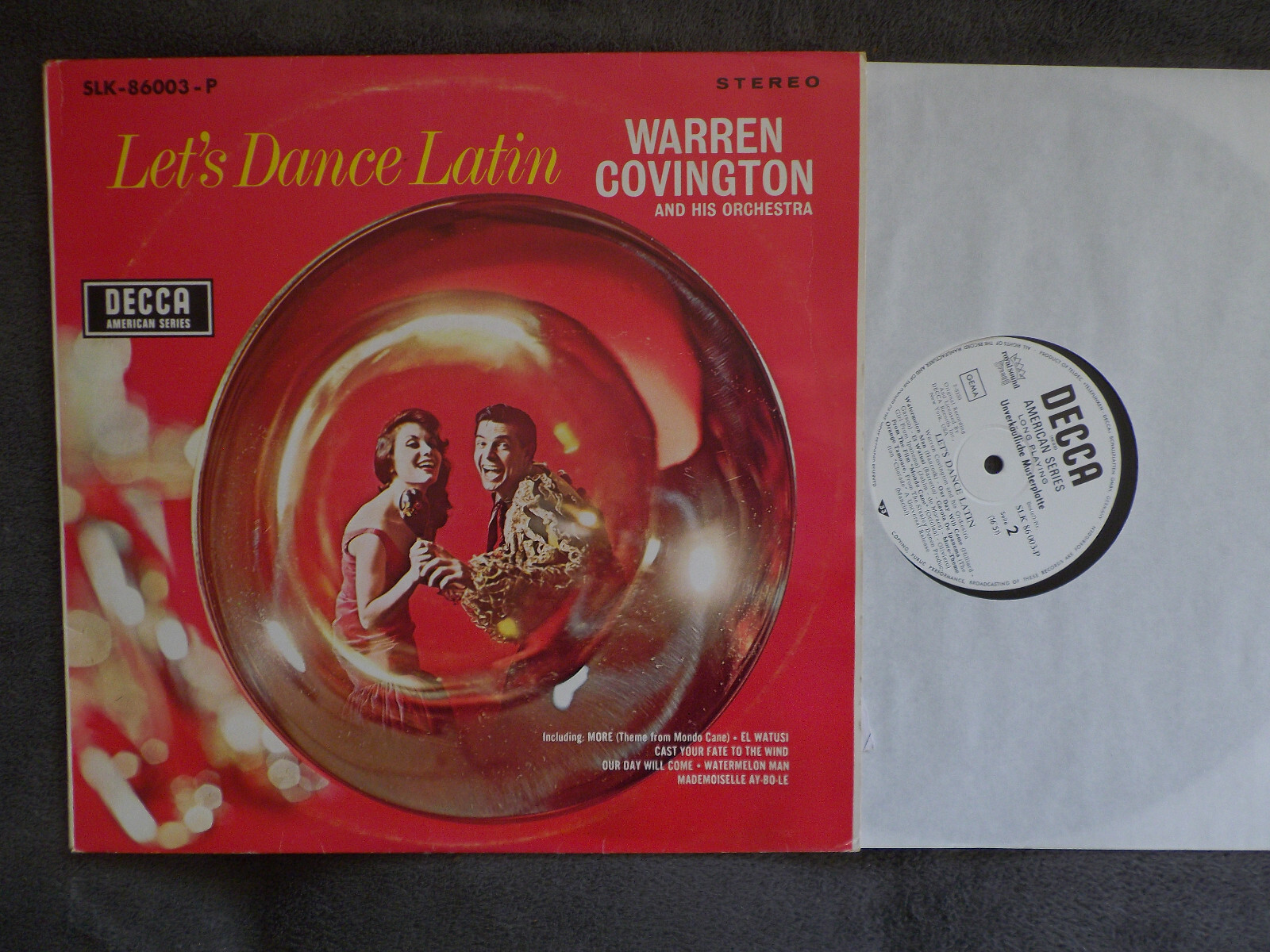 Warren Covington and his Orchestra – Let´s dance Latin (Decca LP)