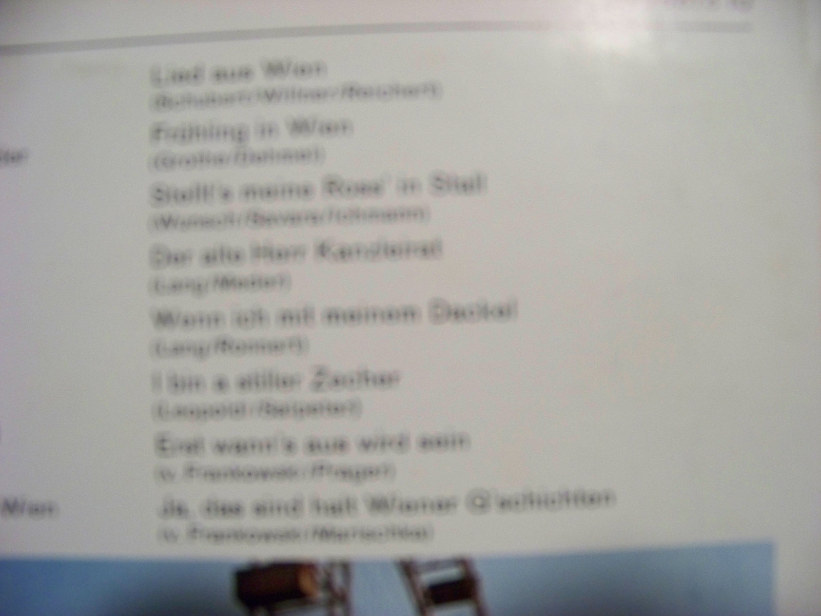 Peter Alexander – Wiener Geschichten mit Peter Alexander (Ariola LP), Bild 4