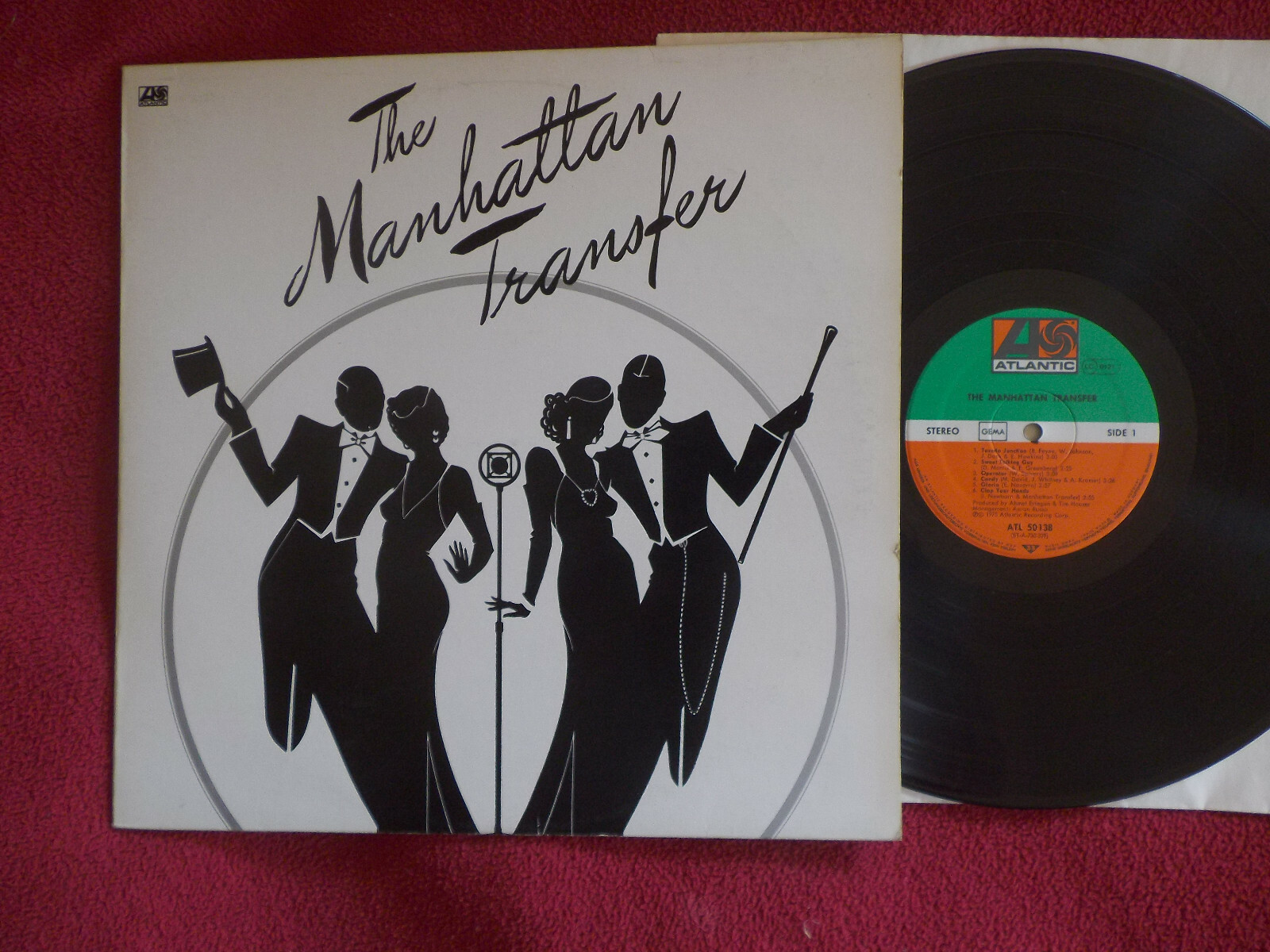 The Manhattan Transfer – same (LP, Atlantic Records, ATL 50138, 1975)