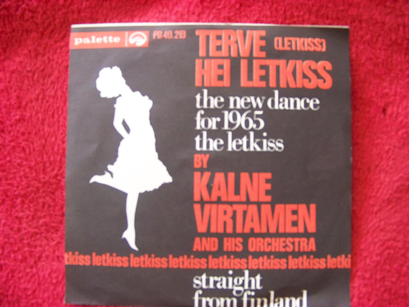 Kalne Virtamen – Terve / Hei letkiss (Palette Records, PB 40.219), Bild 2
