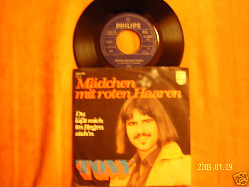 Tony – Mädchen mit roten Haaren / Du läßt mich im Regen steh´n (Single)