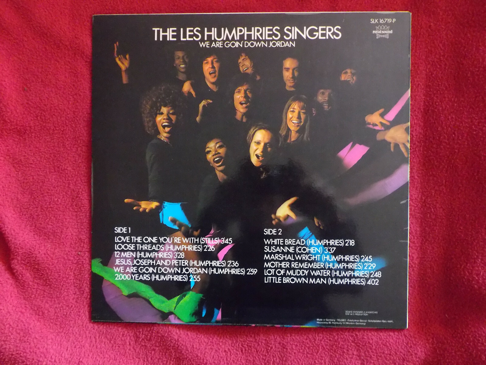 The Les Humphries Singers – We are goin´ down Jordan (LP, Decca, Deutschland), Bild 2