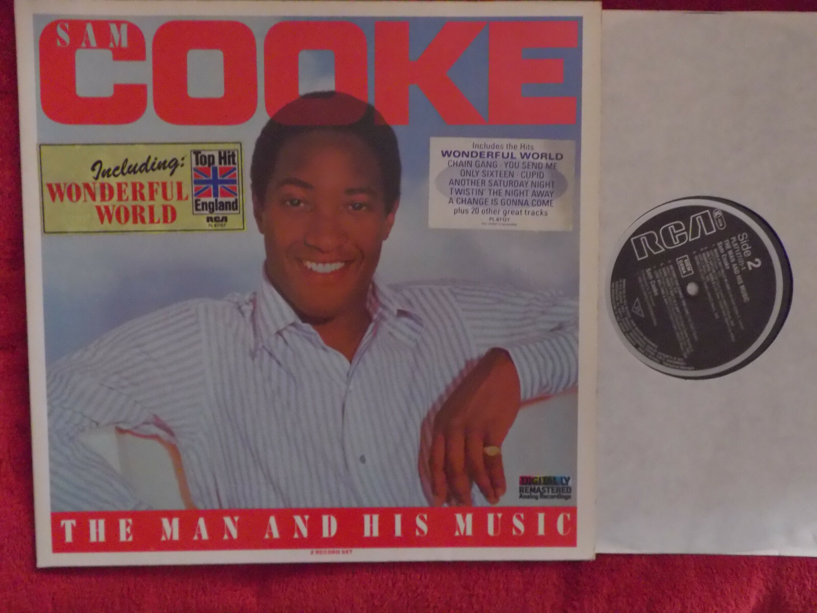 Sam Cooke – The man and his music | Doppel-LP, RCA Records, 1986