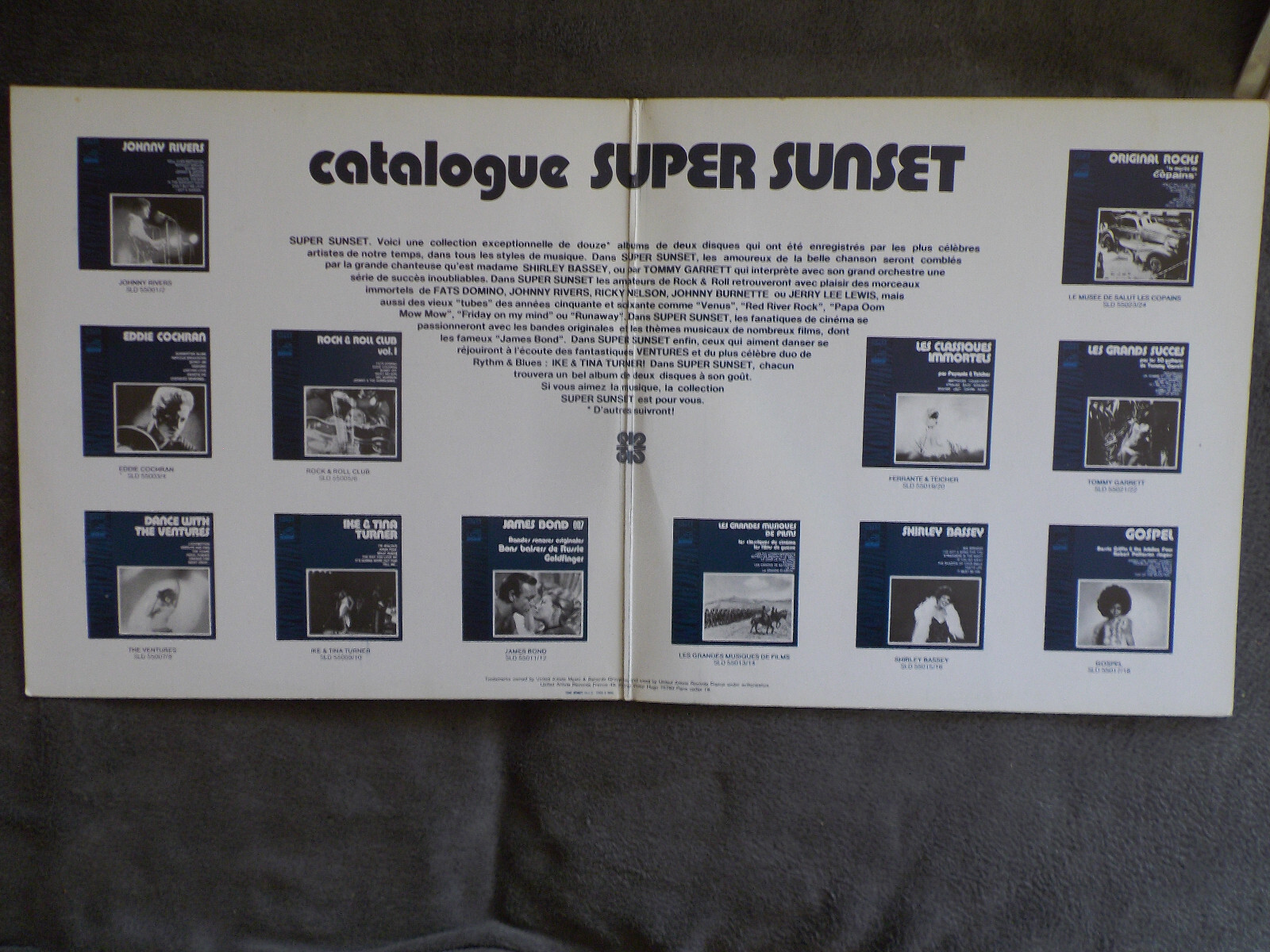 Eddie Cochran – Eddie Cochran | Sunset Records SLD 55003/4, französische Doppel-LP, Bild 2