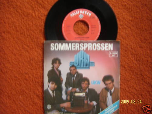 UKW – Sommersprossen / UKW | Telefunken Records, Single, Deutschland 1982