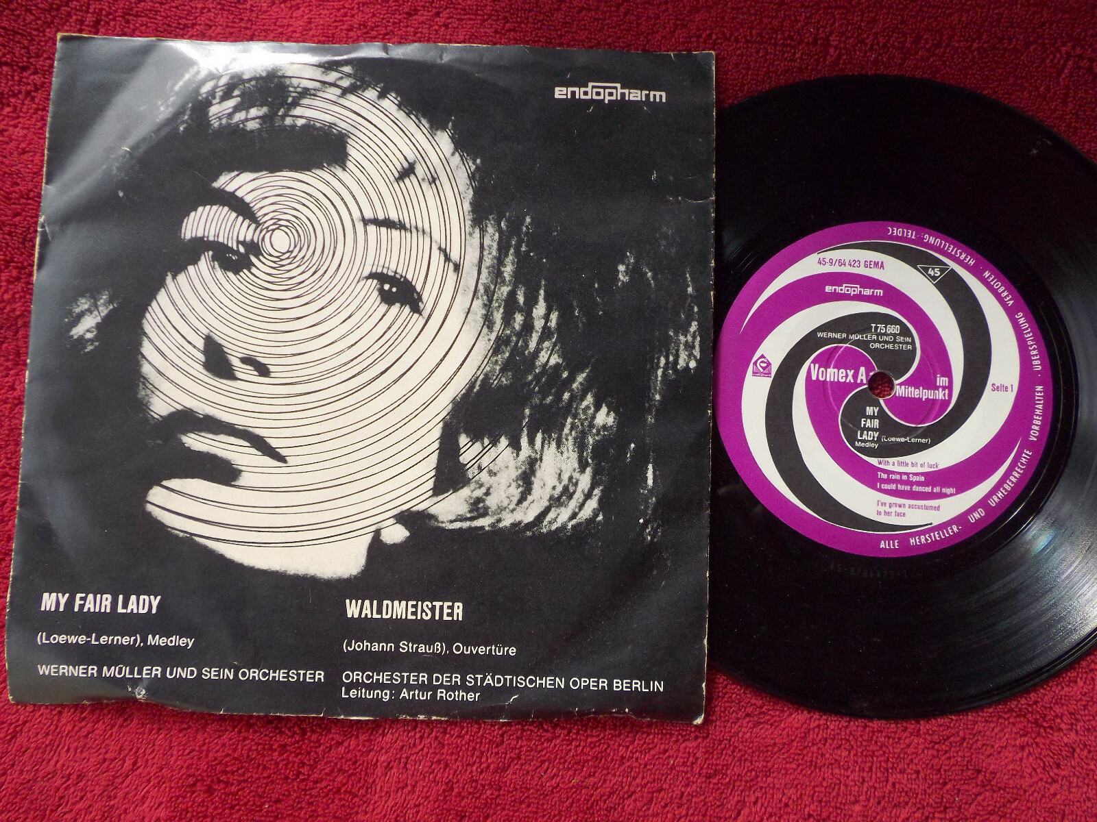 Werner Müller – My Fair Lady / Waldmeister · Endopharm / Teldec Records · Single