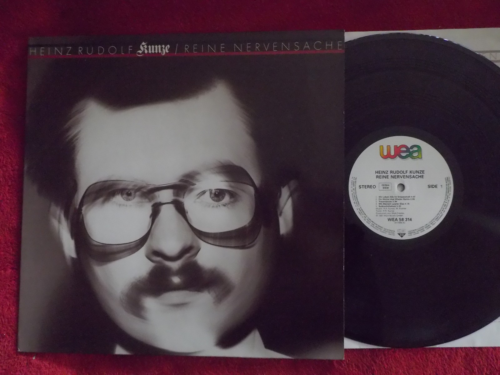 Heinz Rudolf Kunze – Reine Nervensache (WEA Records, WEA 58 314, LP, 1981)