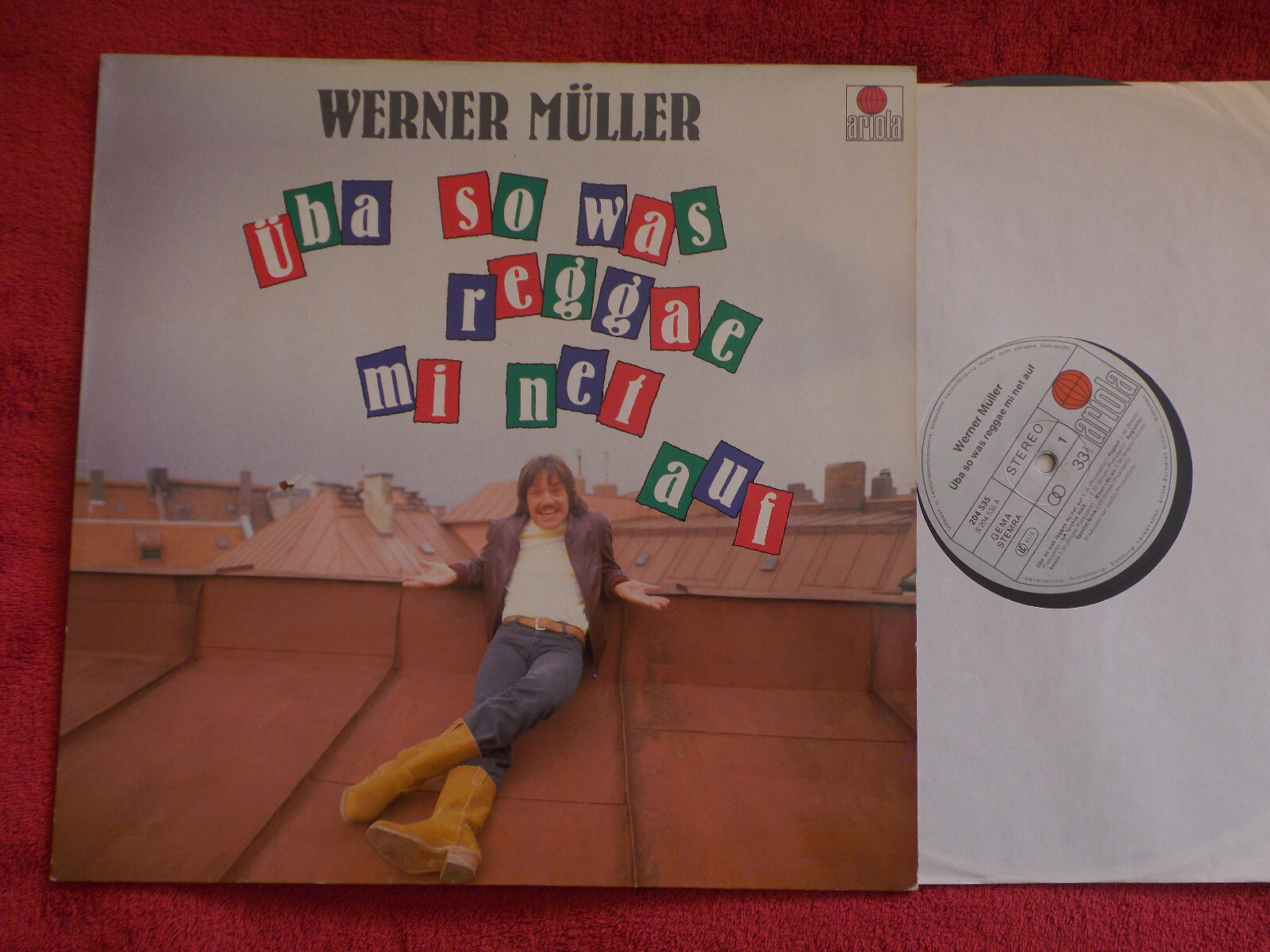 Werner Müller – Üba so was reggae mi net auf | Ariola LP, 1982