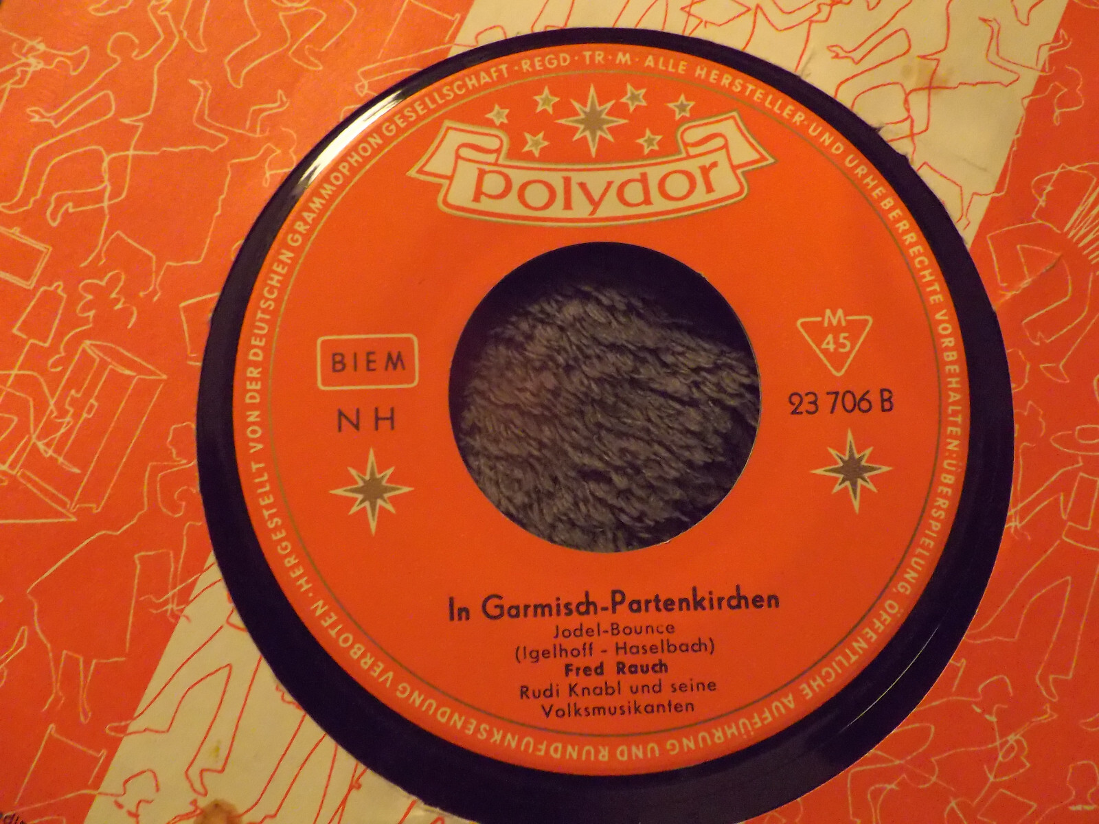Geschwister Fahrnberger – Am schönsten ist´s am Tegernsee / In Garmisch-Partenkirchen (Polydor 23 706), Bild 3