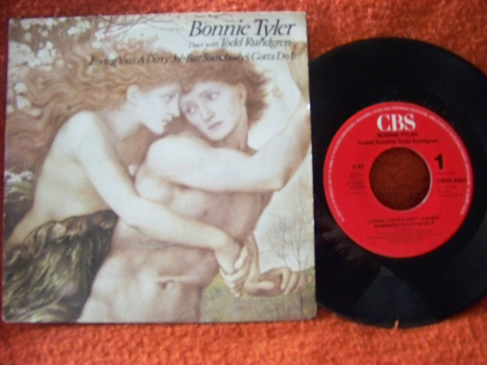 Bonnie Tyler & Todd Rundgren – Loving You’s a Dirty Job but Somebody’s Gotta Do It / Under Suspicion (Single, 1985)