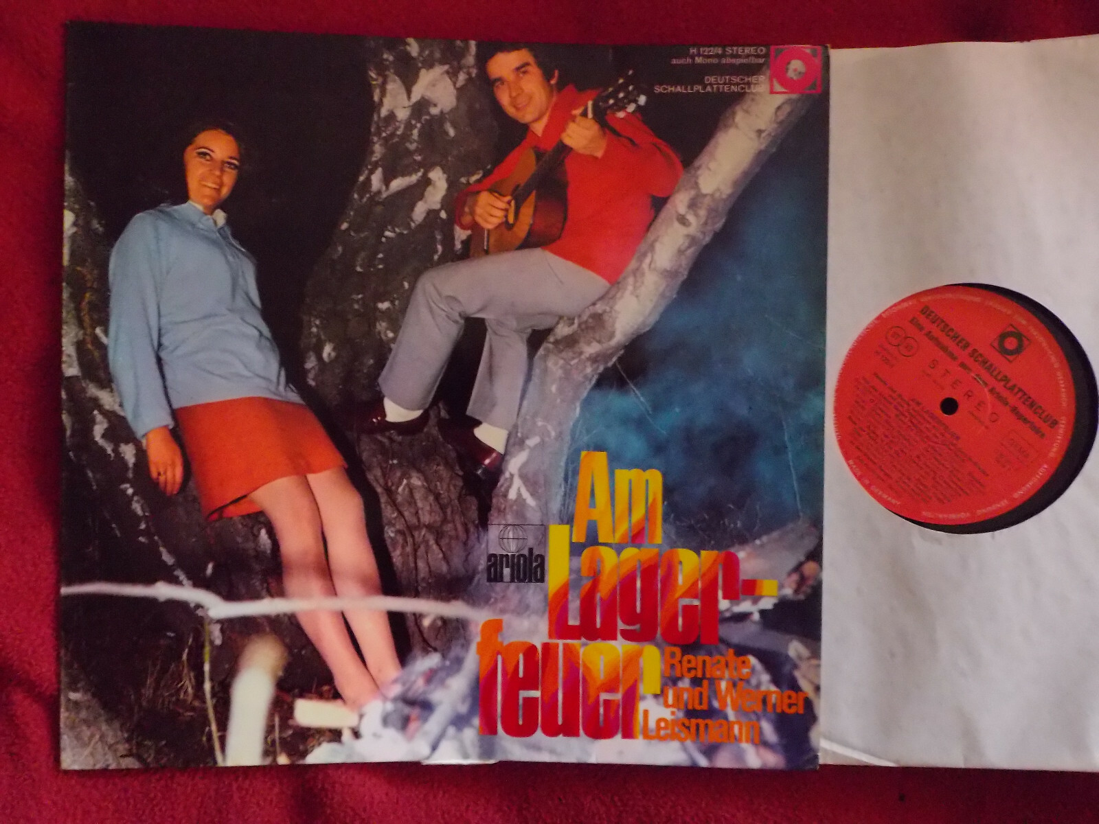 Renate und Werner Leismann – Am Lagerfeuer | LP, Deutscher Schallplattenclub, H 122/4