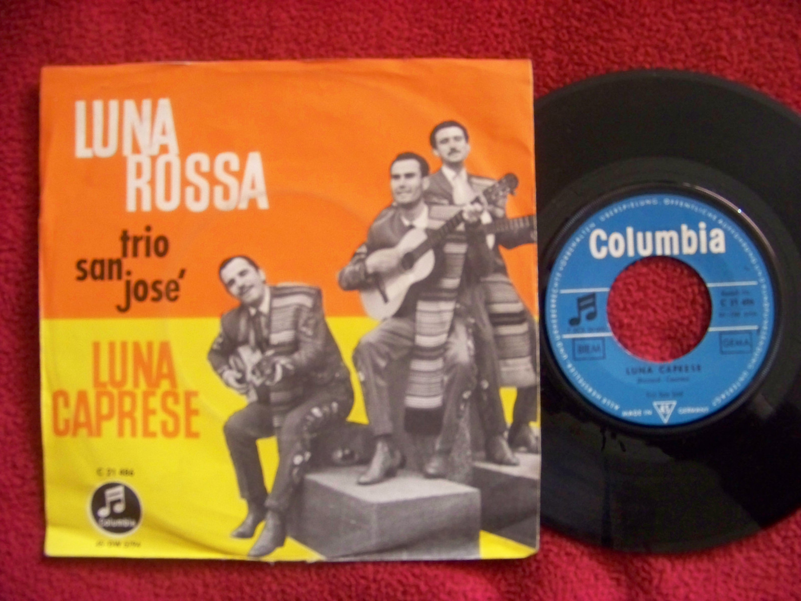 Trio San Jose – Luna Rossa / Luna Caprese (Columbia, C 21 486)