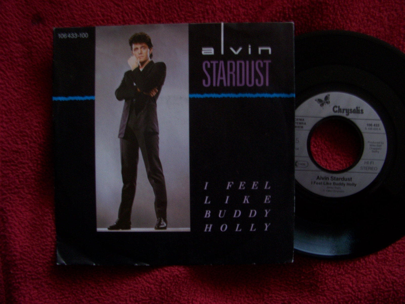 Alvin Stardust – I feel like Buddy Holly / Luxury (Single)