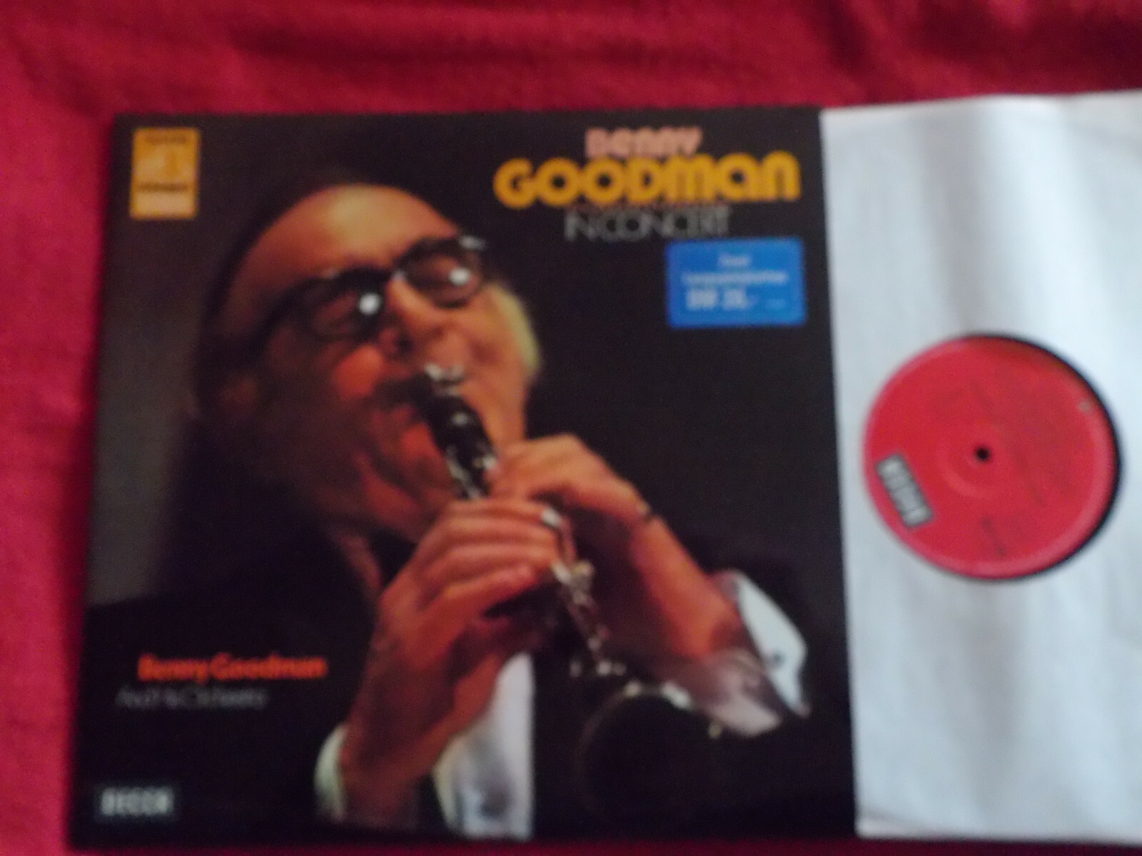 Benny Goodman – In concert | Decca Records DS 3129, Doppel-LP