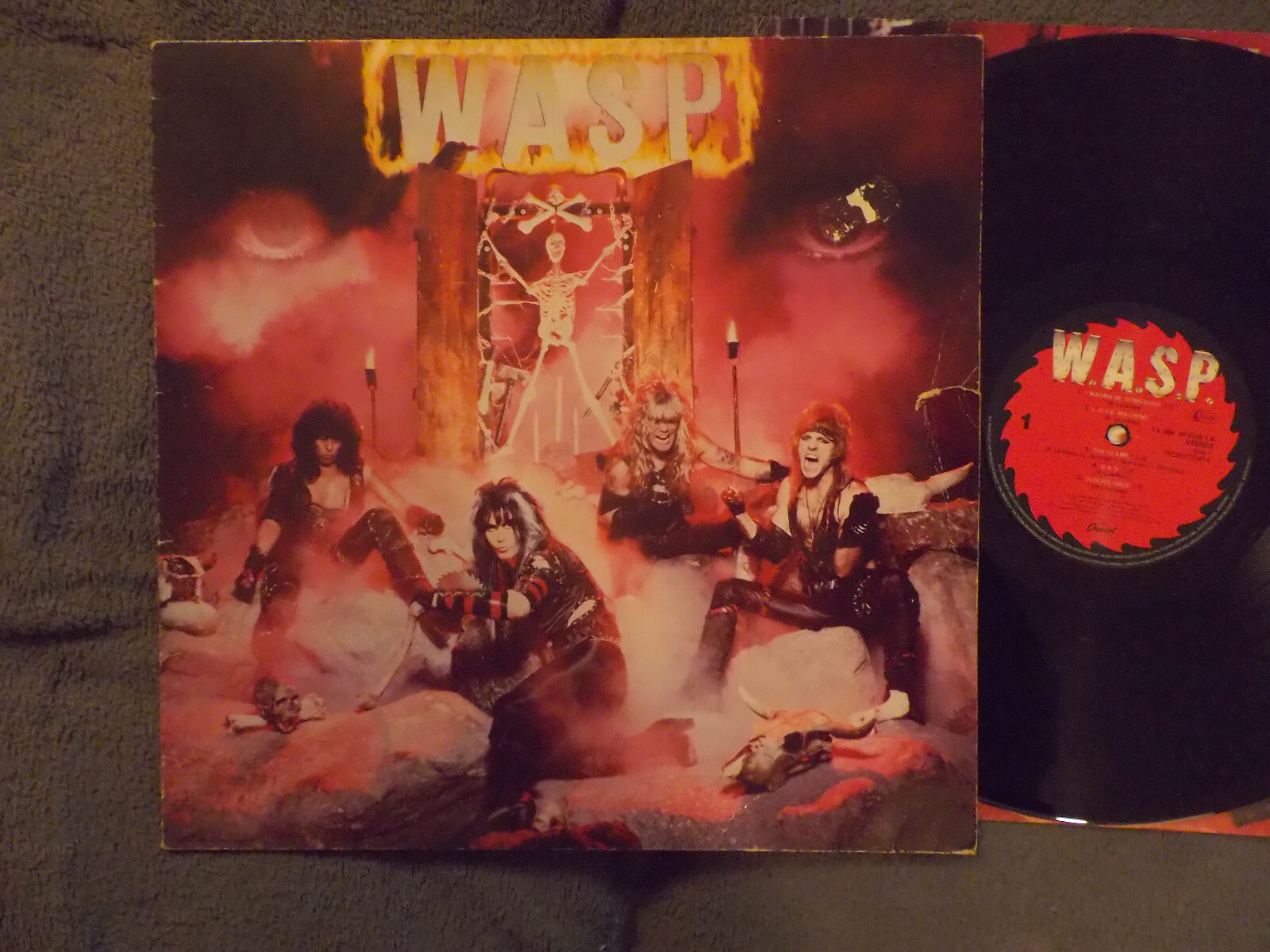 W.A.S.P. – I Wanna Be Somebody | Capitol Records | LP, EU 1984