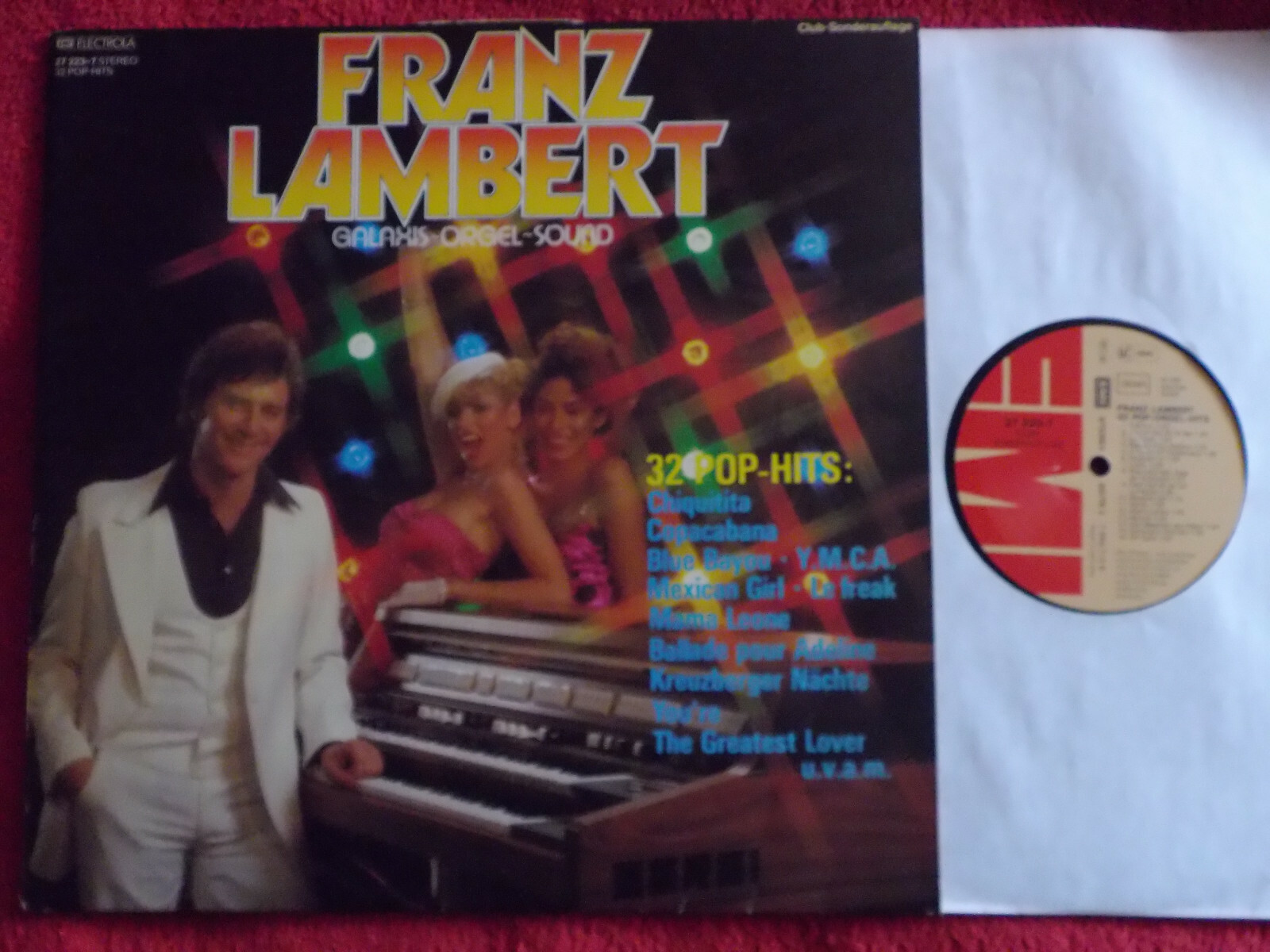 Franz Lambert – Pop-Orgel-Hitparade 4 (LP)