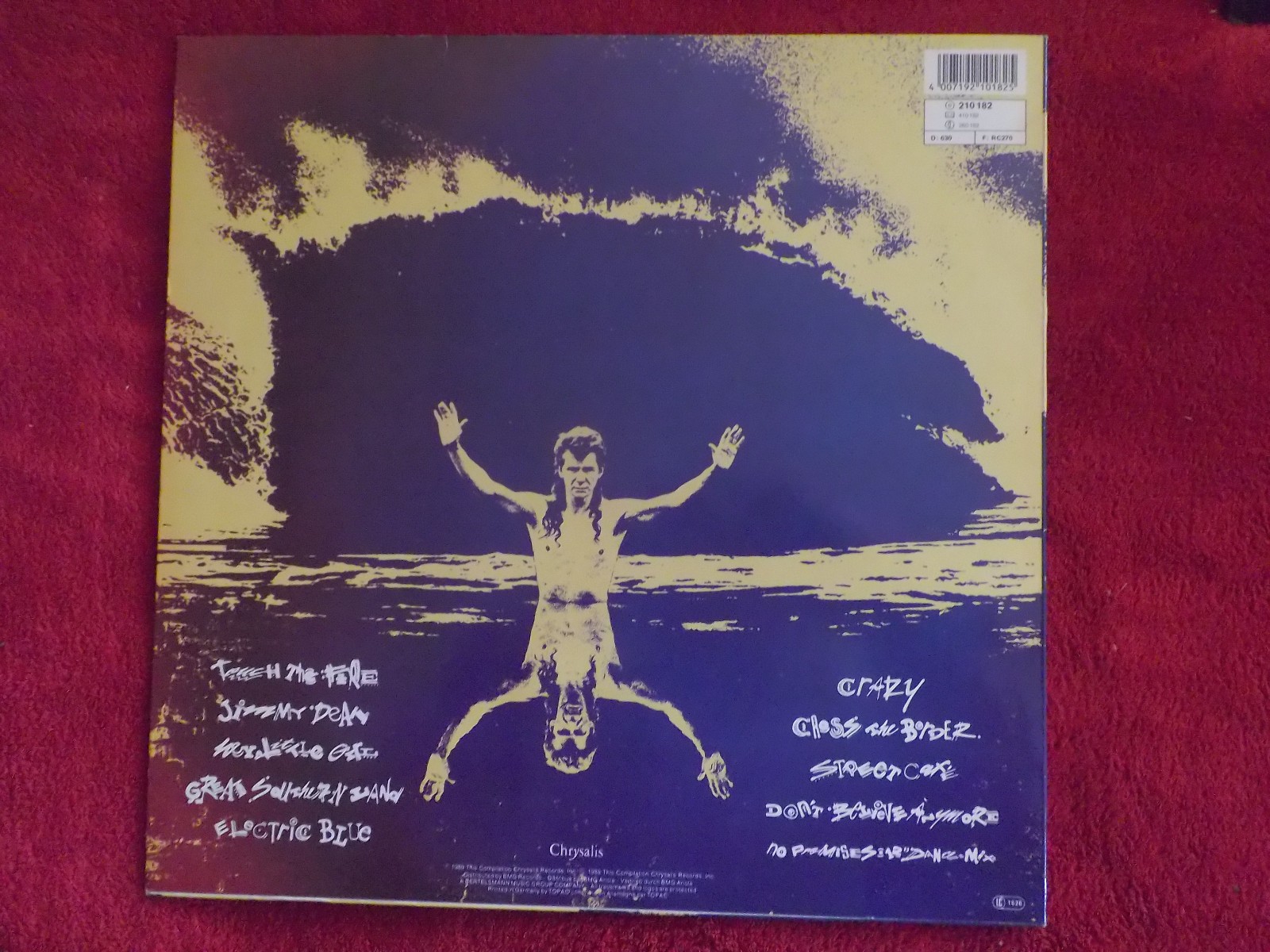Icehouse – Great Southern Land | LP, Chrysalis Records 210 182, Bild 2
