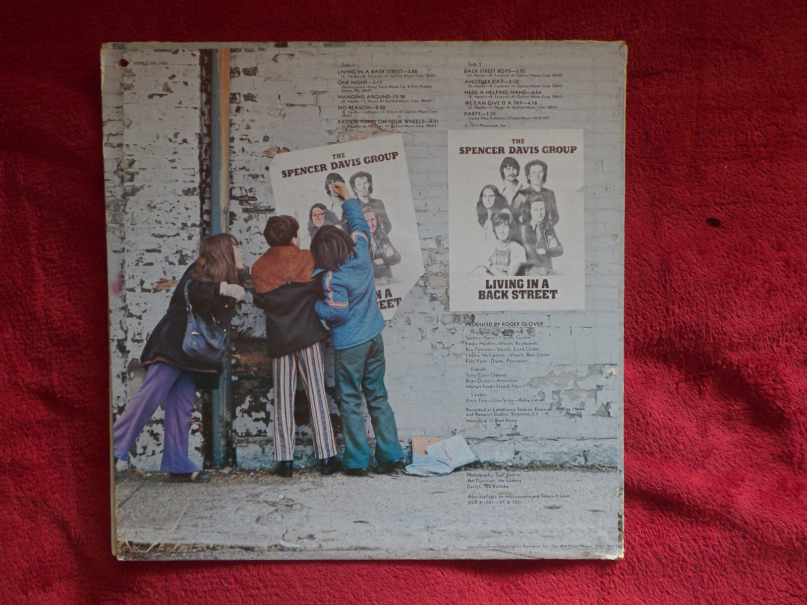 The Spencer Davis Group – Living in a back street (LP, USA, 1974), Bild 5