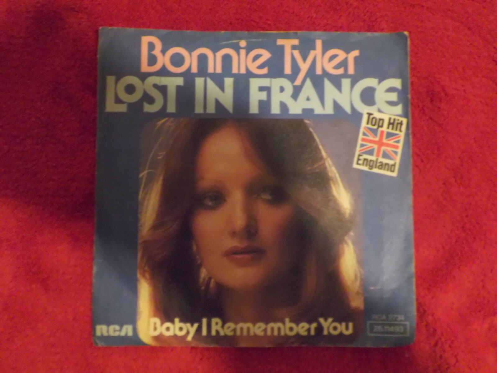 Bonnie Tyler – Lost in France / Baby I Remember You | RCA 2734, 1976, Bild 3