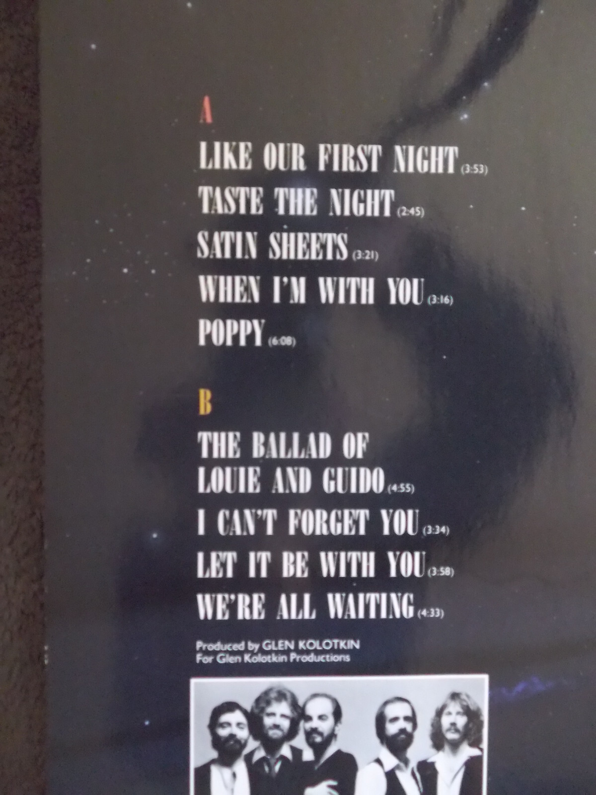 Duke Jupiter – Taste the Night (LP, Mercury Records, 9111 025, Deutschland, 1979), Bild 3