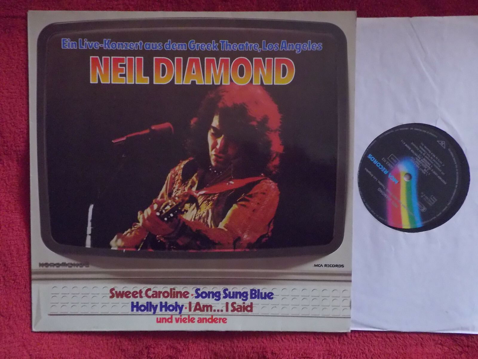 Neil Diamond – Ein Live-Konzert aus dem Greek Theatre, LA (LP, 1972)
