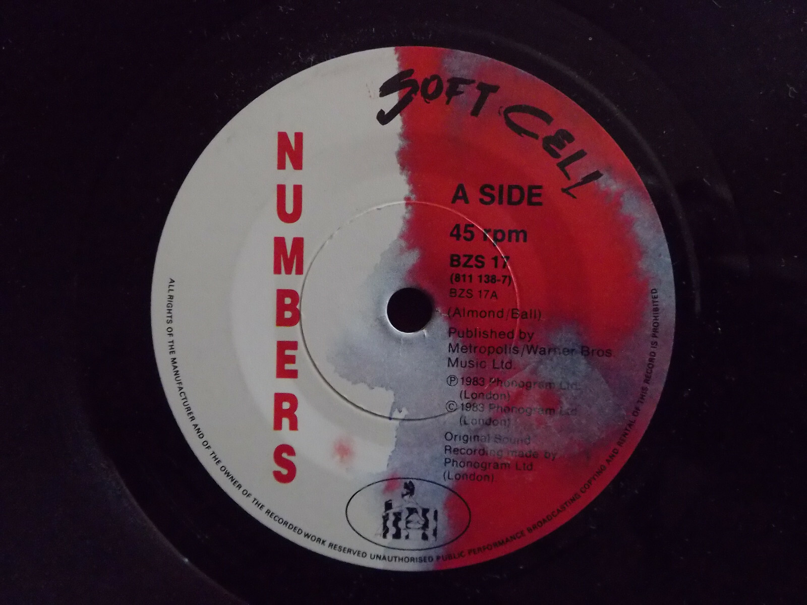 Soft Cell – Numbers / Barriers (BZS 17, 1983)