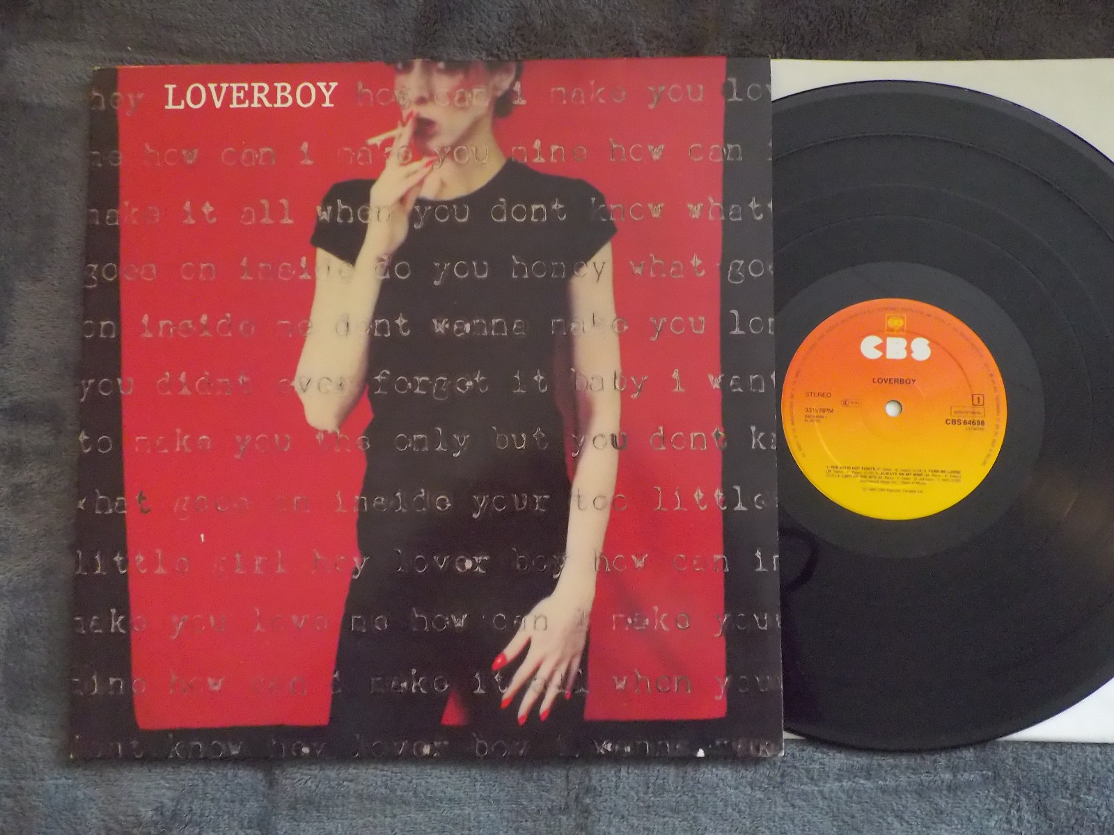 Loverboy – Loverboy (LP, CBS Records, Niederlande, 1980)