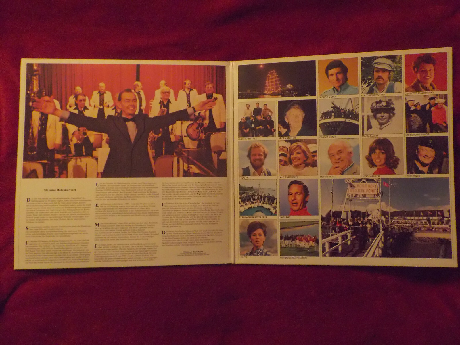 Alfred Hause – 50 Jahre Hamburger Hafenkonzert (Doppel-LP), Bild 2