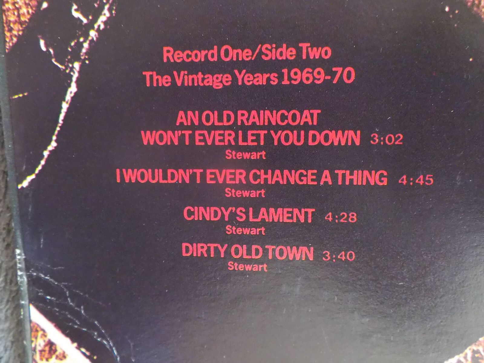 Rod Stewart – The vintage years 1969–70 | Mercury Records, Doppel-LP, Bild 4