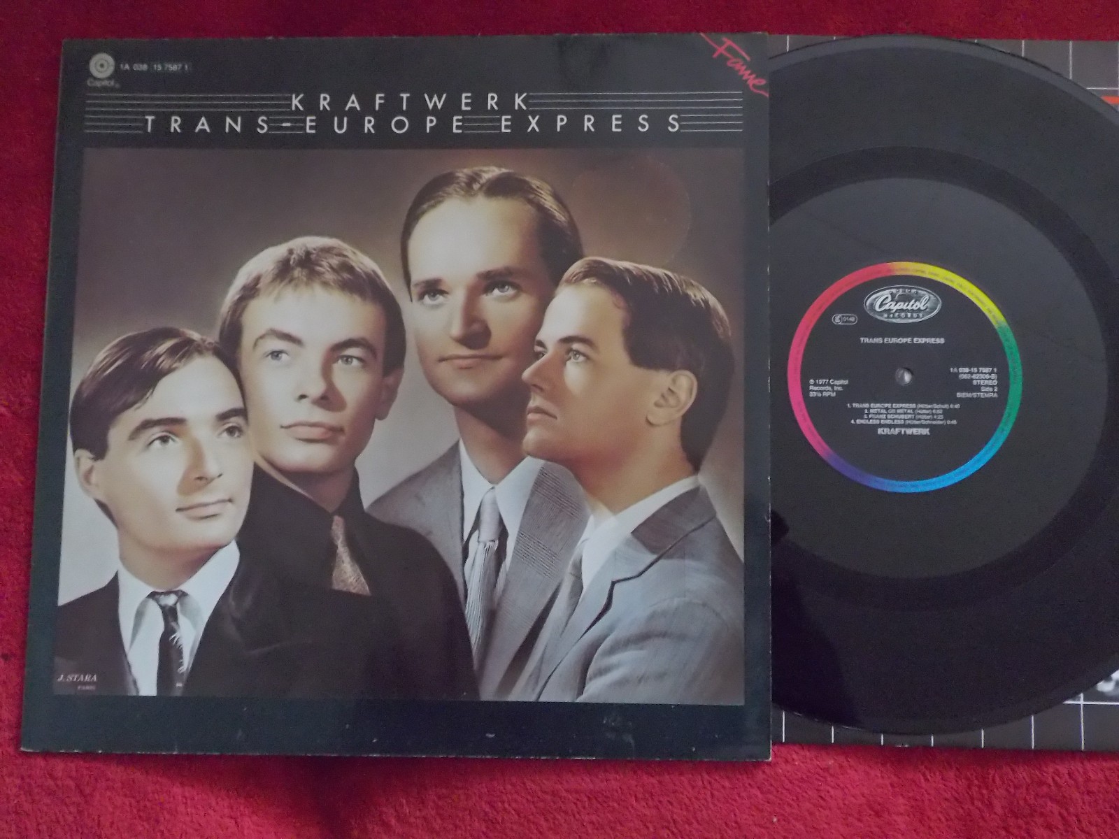 Kraftwerk – Trans-Europe Express | Capitol Records LP