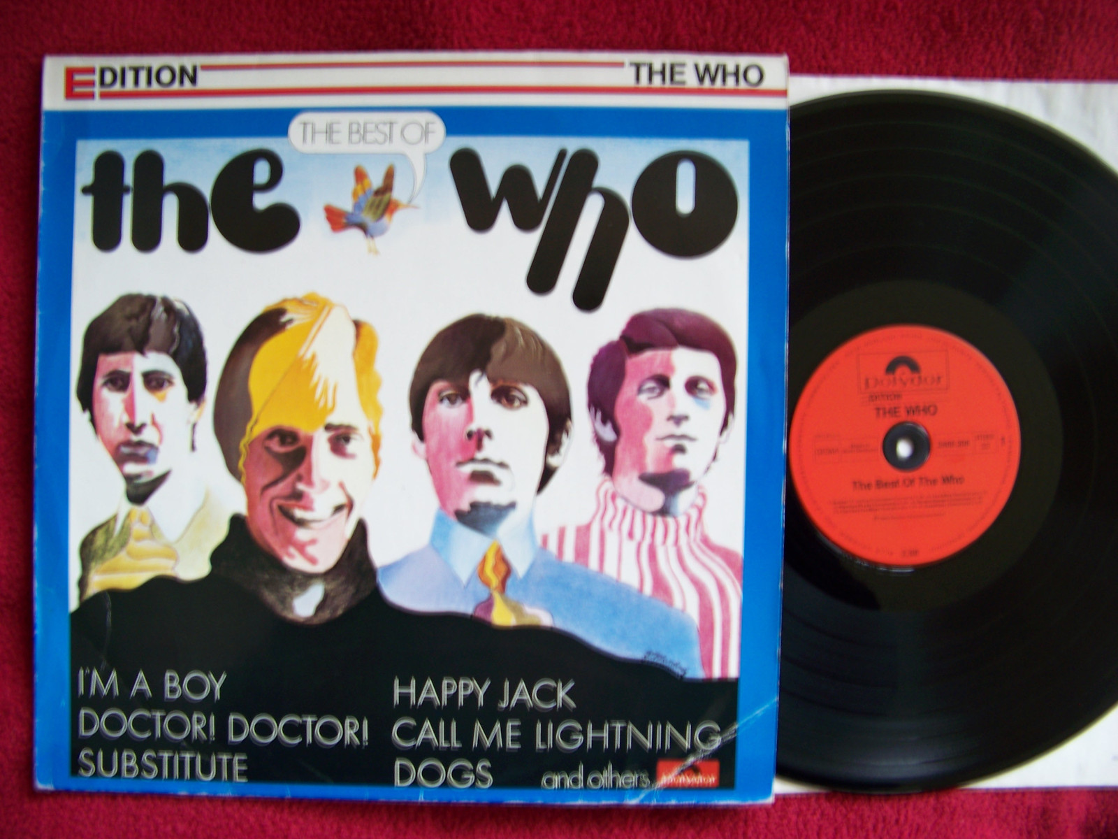 The Who – The best of The Who · Polydor 2485 206 · LP