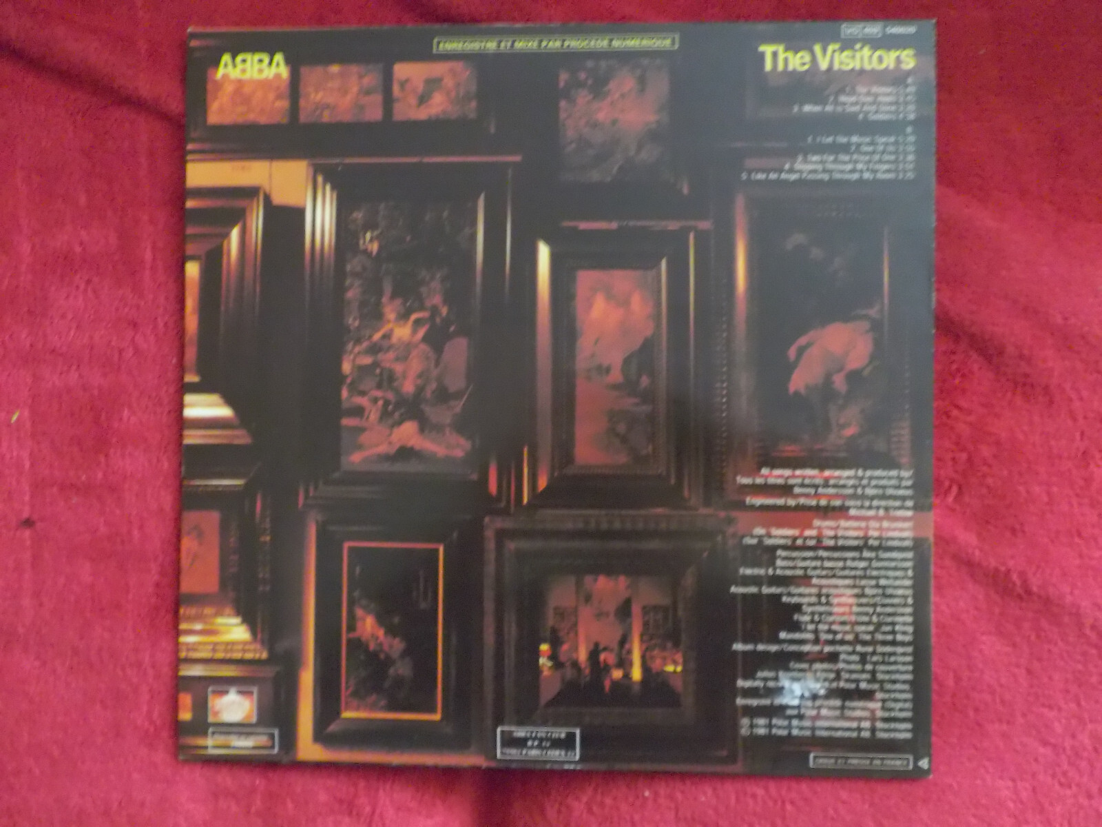 ABBA – The Visitors (LP, Vogue Records, 1981), Bild 5
