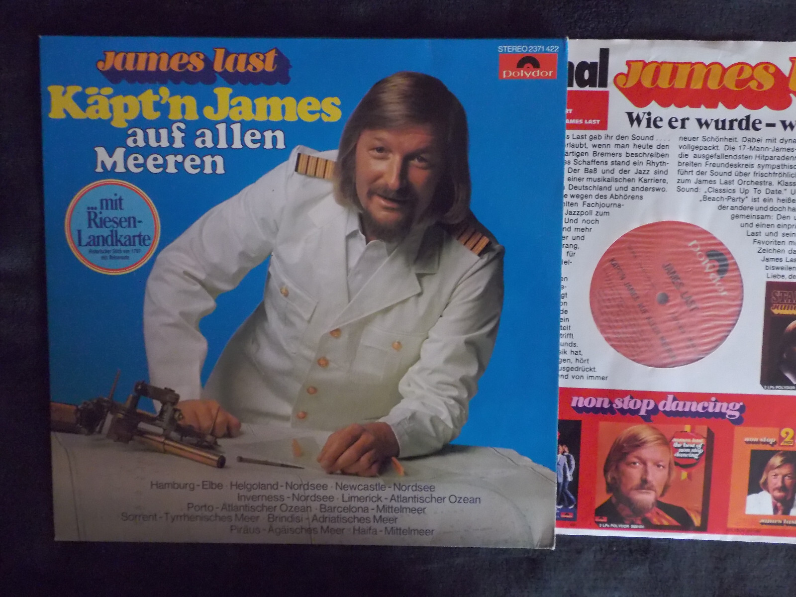 James Last – Käpt´n James auf allen Meeren (LP, Polydor Records)