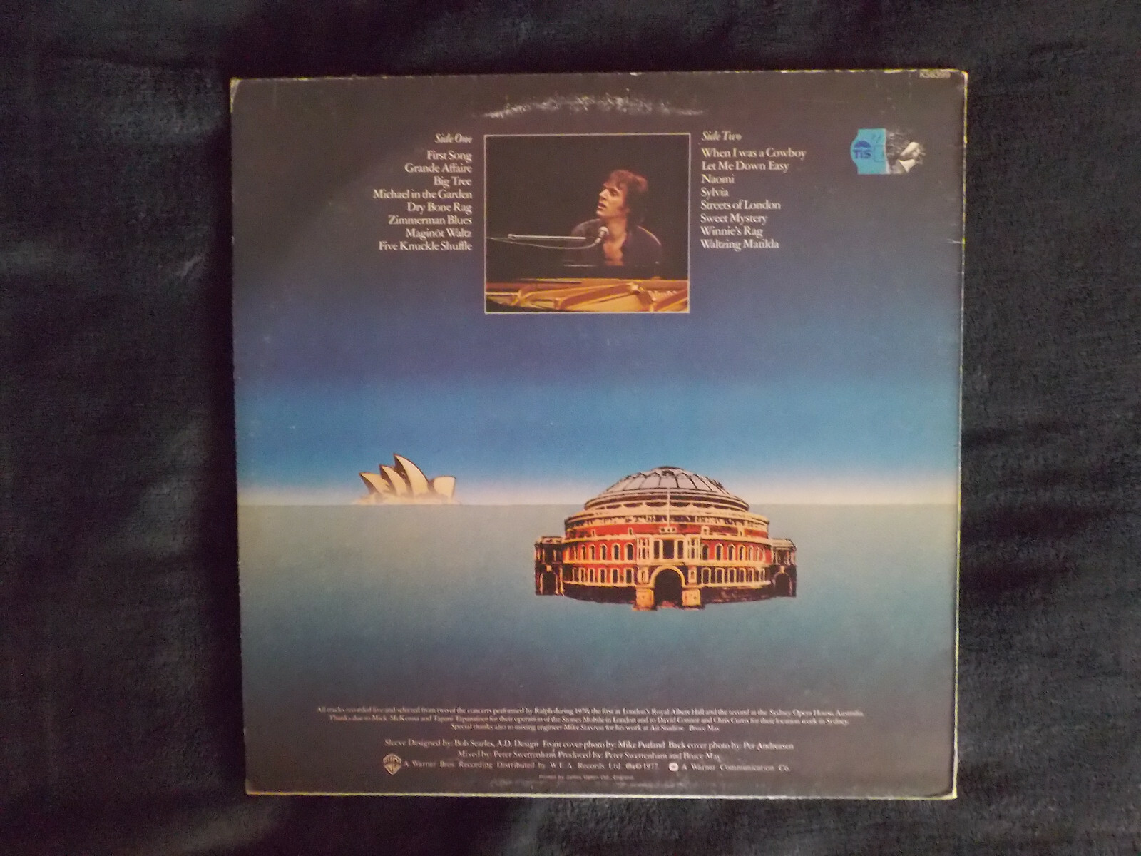 Ralph McTell – Ralph, Albert & Sydney (LP, Warner Bros., 1977), Bild 3