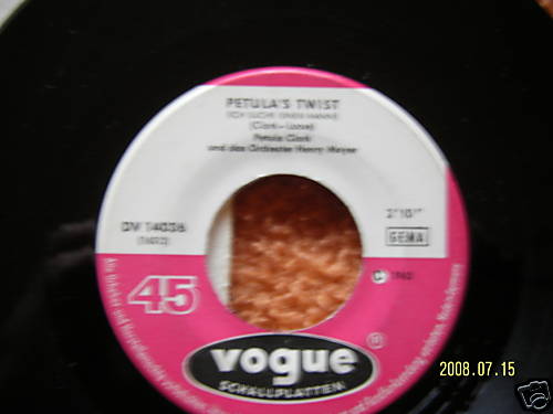 Petula Clark – Petula’s Twist / Casanova baciami – Vogue DV 14036