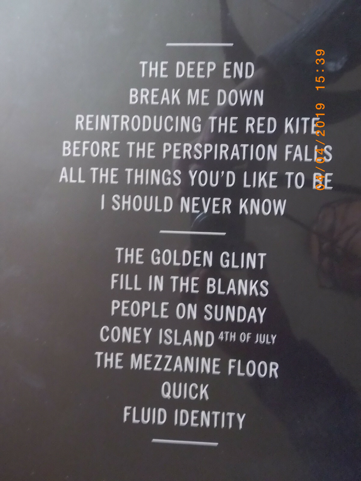 Paul Smith and the Intimations – Contradictions (LP), Bild 4
