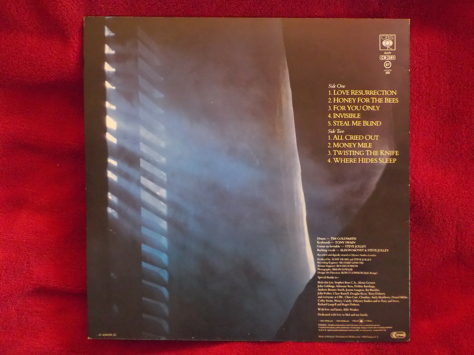 Alison Moyet – Alf (LP), Bild 2