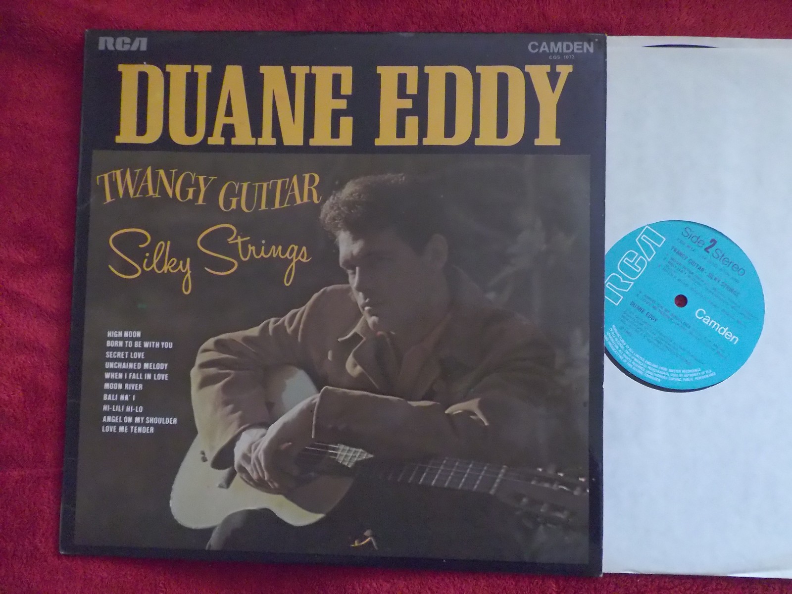 Duane Eddy – Twangy guitar - silky strings | RCA Camden LP, 1970