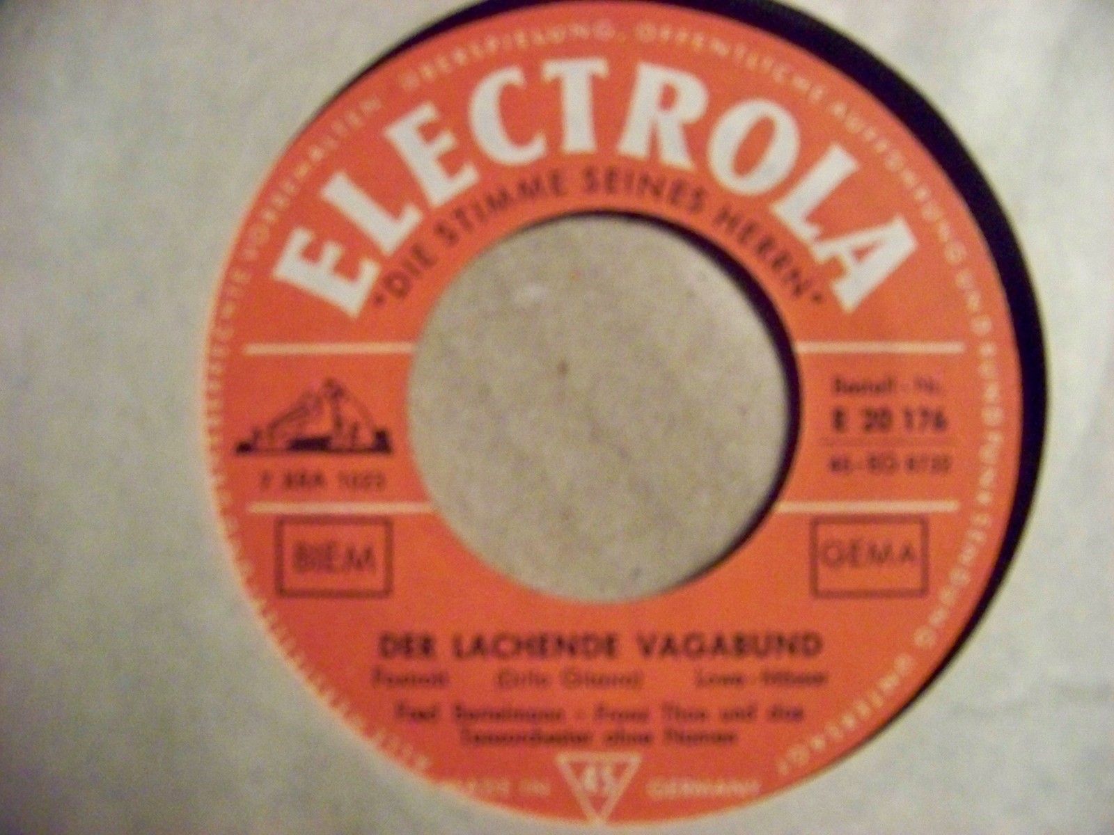 Fred Bertelmann – Der lachende Vagabund / Cantabamberra | Electrola Records