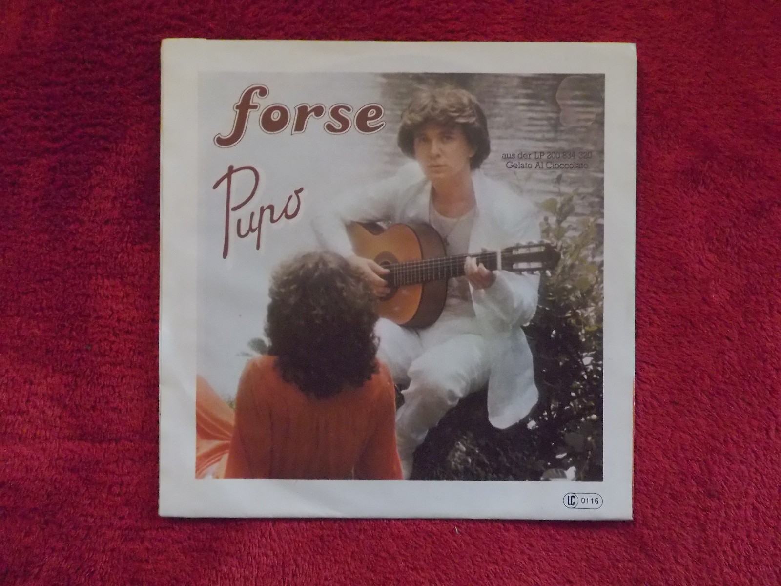 Pupo – Forse / Cercami ancora | Ariola 45er Single, Bild 2