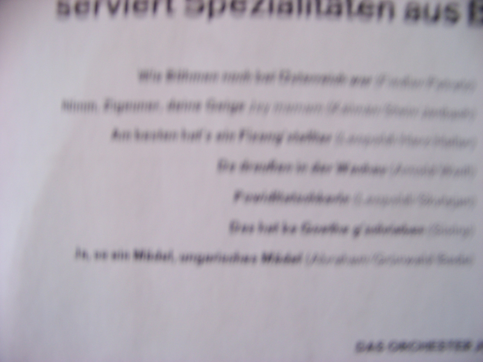 Peter Alexander – Spezialitäten aus Böhmen, Ungarn und Österreich | Ariola LP, Bild 3