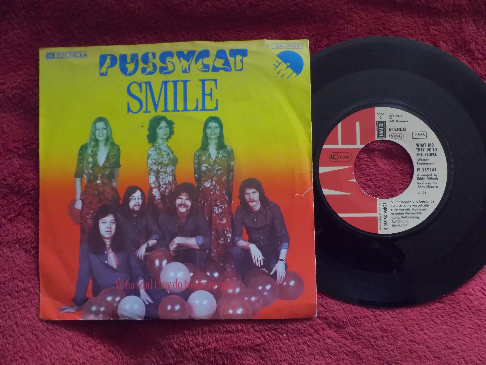 Pussycat – Smile / What did they do to the people (7″-Single, 1976)