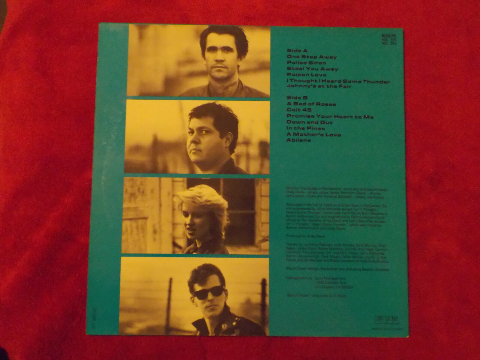 Blood on the Saddie – Poison Love (LP), Bild 2