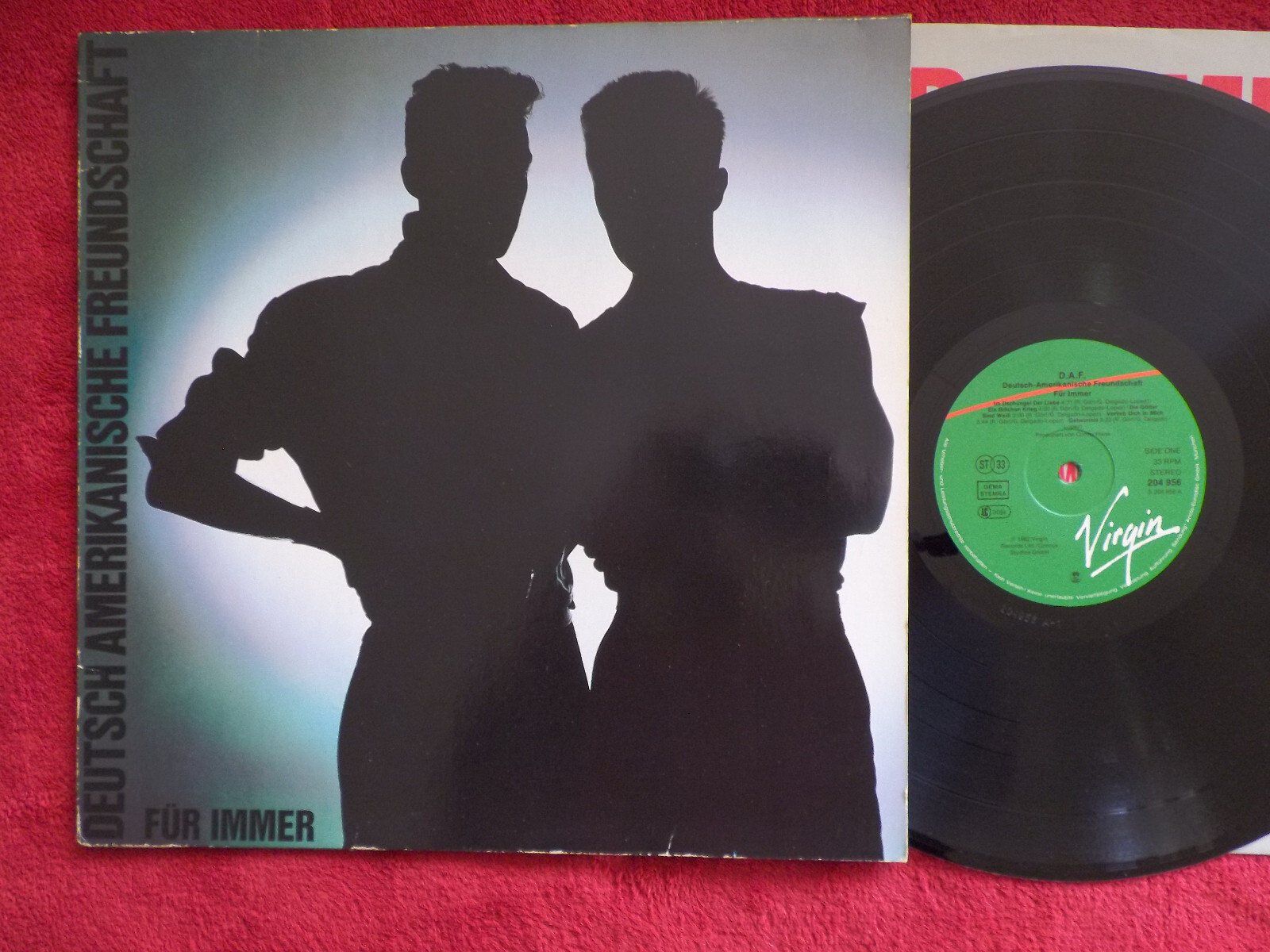 DAF – Für immer | Virgin Records, LP, Deutschland 1982