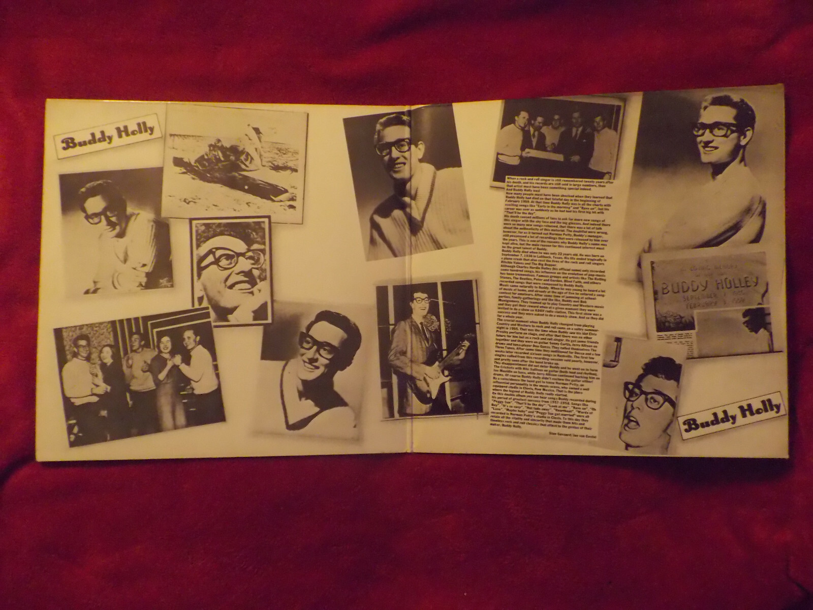 Buddy Holly – Star Gold | deutsche Double-LP, MCA Coral Records, 1976, Bild 2