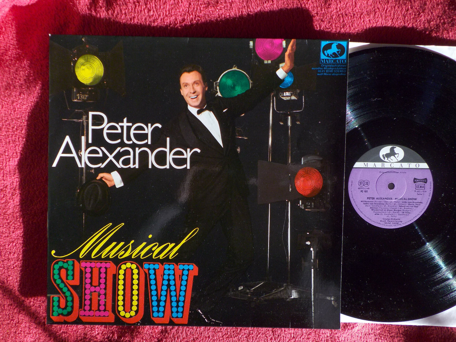 Peter Alexander – Musical-Show | Marcato Records 92 181, LP