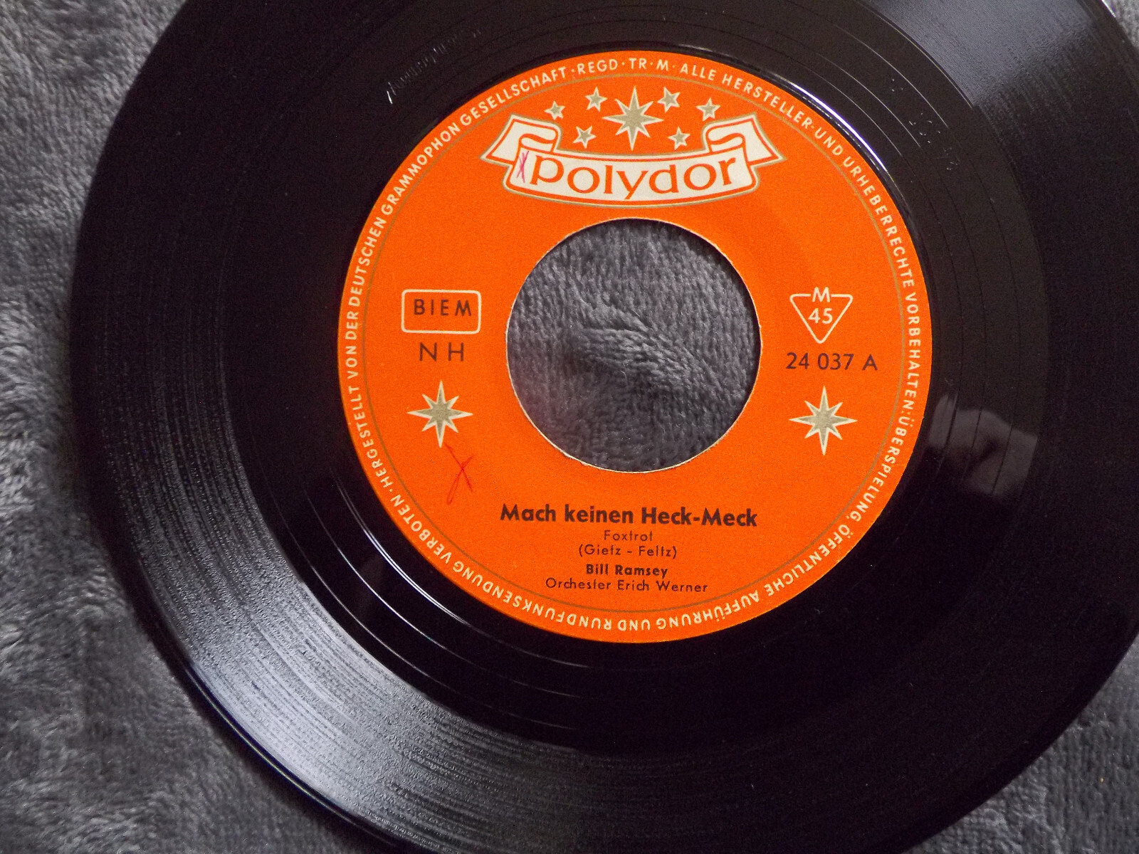 Bill Ramsey – Mach keinen Heck-Meck / Souvenirs (Polydor, 24 037)