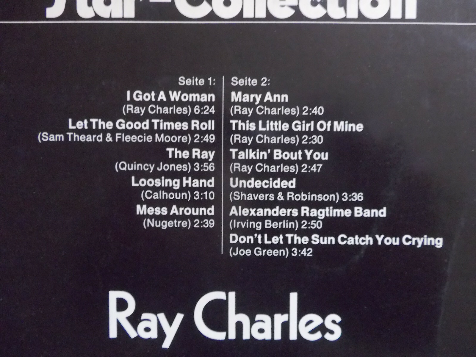 Ray Charles – Ray Charles | Midi Records, MID 20 015 (1973), Bild 3