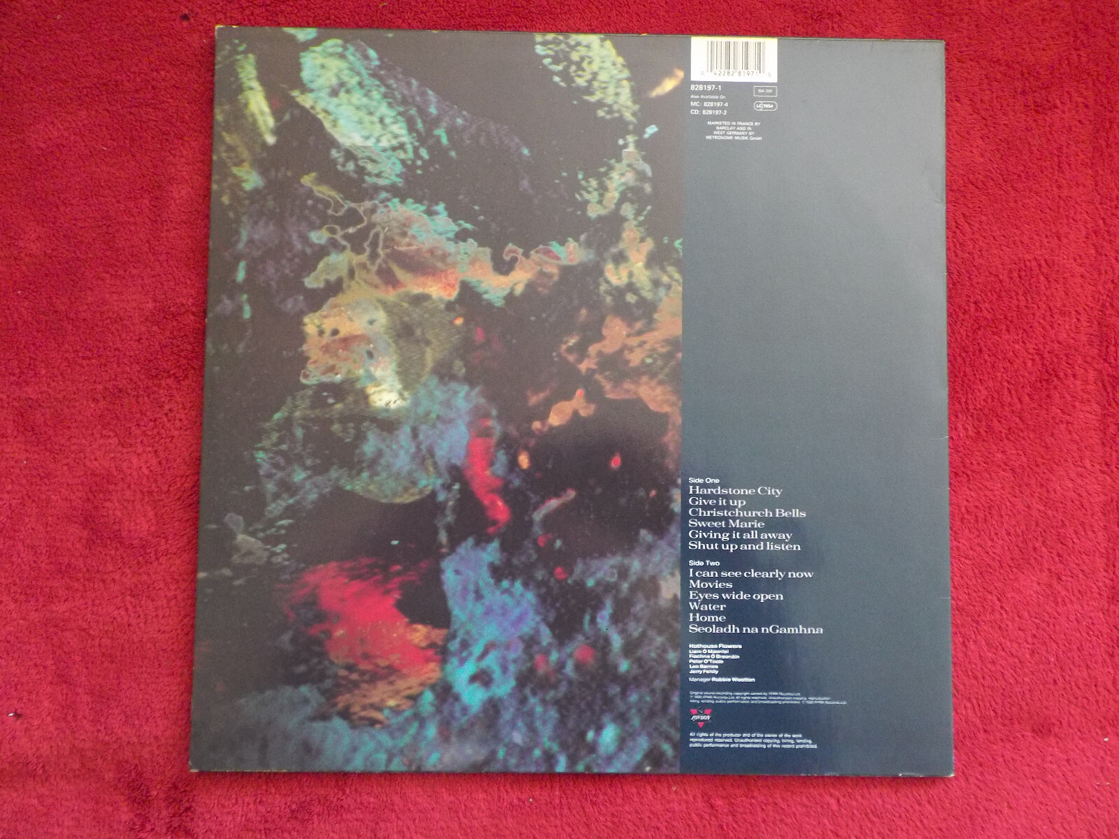 Hothouse Flowers – Home | LP, London Records, EU 1990, Bild 4