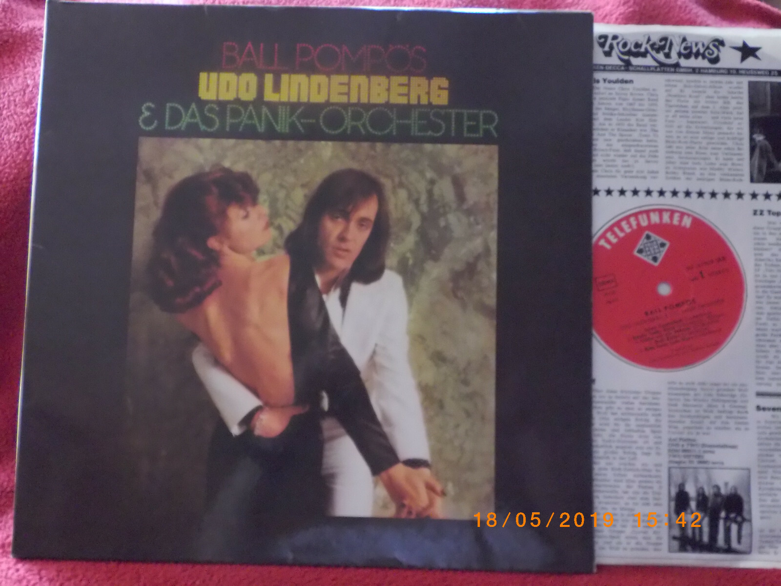 Udo Lindenberg – Ball Pompös | Telefunken LP, Deutschland 1974